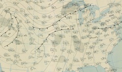 9 Apr 1944 weather map